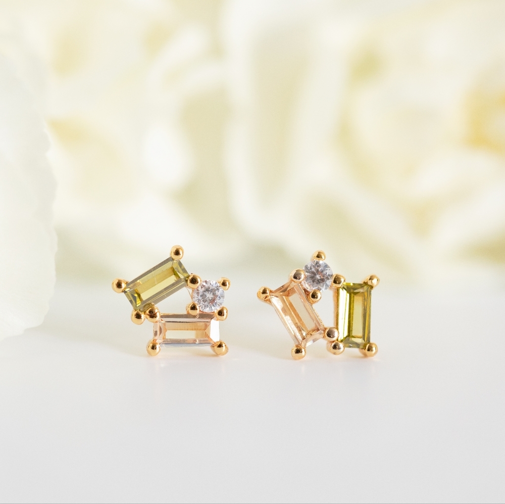 Sophia Stud Earrings (S925)